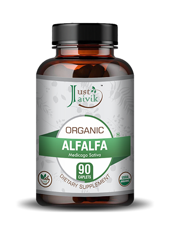 Organic Alfalfa Caplet - 750mg, 90 count