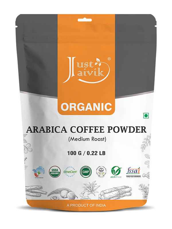 Just Jaivik Organic Arabica Coffee Powder - 100gm