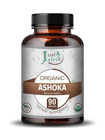 Organic Ashoka Caplet - 750mg, 90 count | Just Jaivik