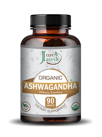 Organic Ashwagandha Caplet - 750mg, 90 count