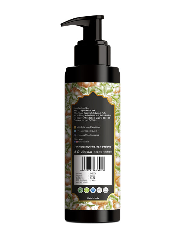 Shea Butter Shampoo with Onion & Hibiscus Extract for Damaged and Dry Hair