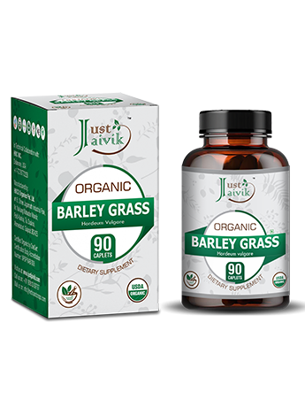 Organic Barley Grass Caplet - 750mg, 90 count