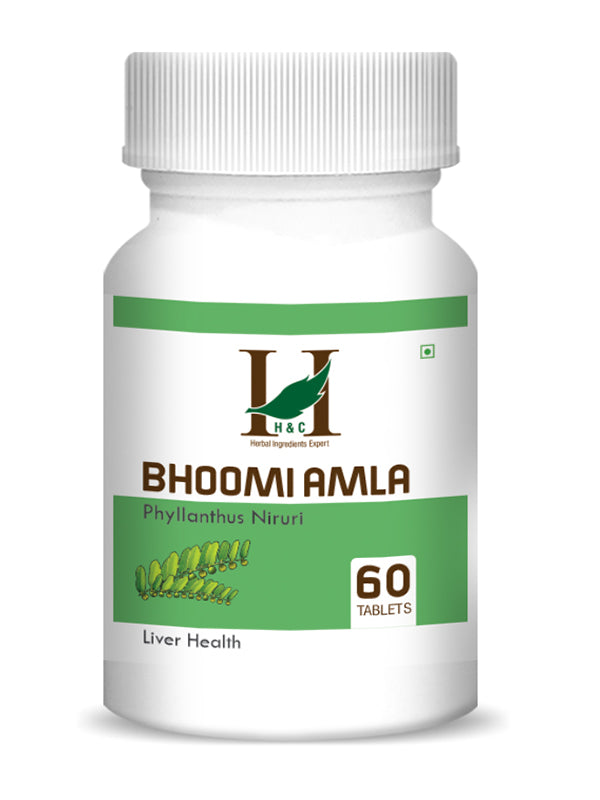 H&C Bhoomi Amla Tablet - 350mg , 60 Count