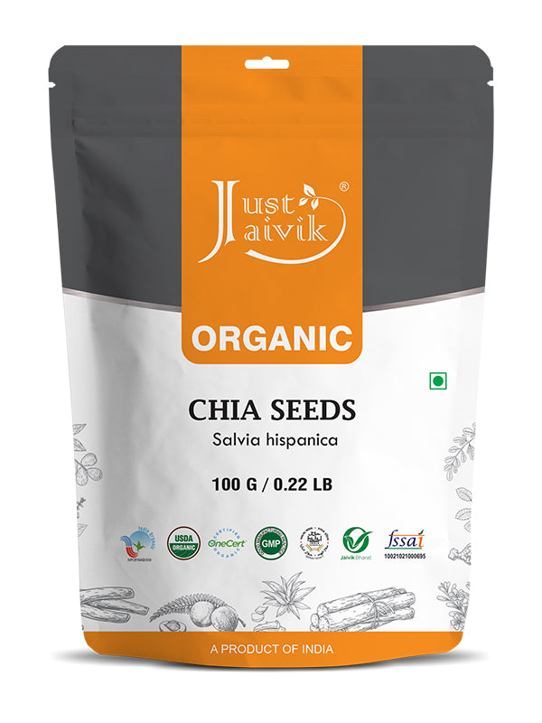 Just jaivik Organic Chia Seed - 100gm