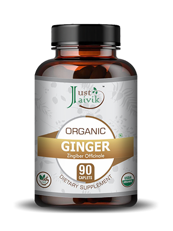 Organic Ginger Caplet - 750mg, 90 count