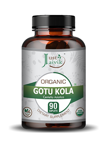 Organic Gotu Kola Caplet - 750mg, 90 count