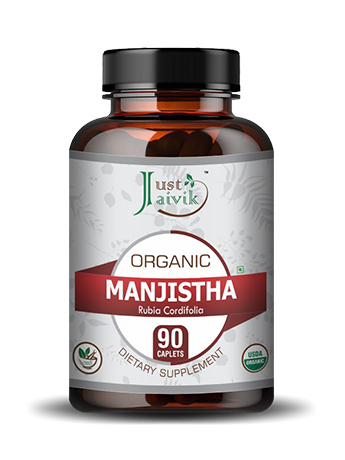 Organic Manjistha Caplet - 750mg, 90 count