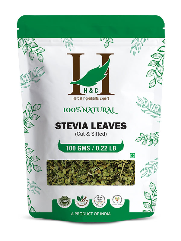 Stevia Cut & Sifted - 100 gm | Herbal Tea Ingredient