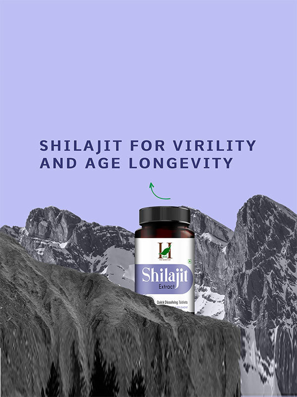 Shilajit Extract Quick Dissolving Tablets - 60 count